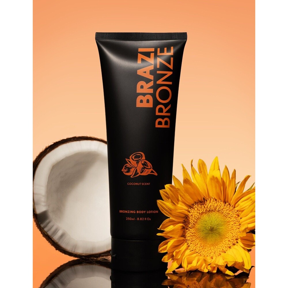 Vegan Self-Tan Moisturizing Lotion 100% Natural Brazi Bronze Brand New in Box.